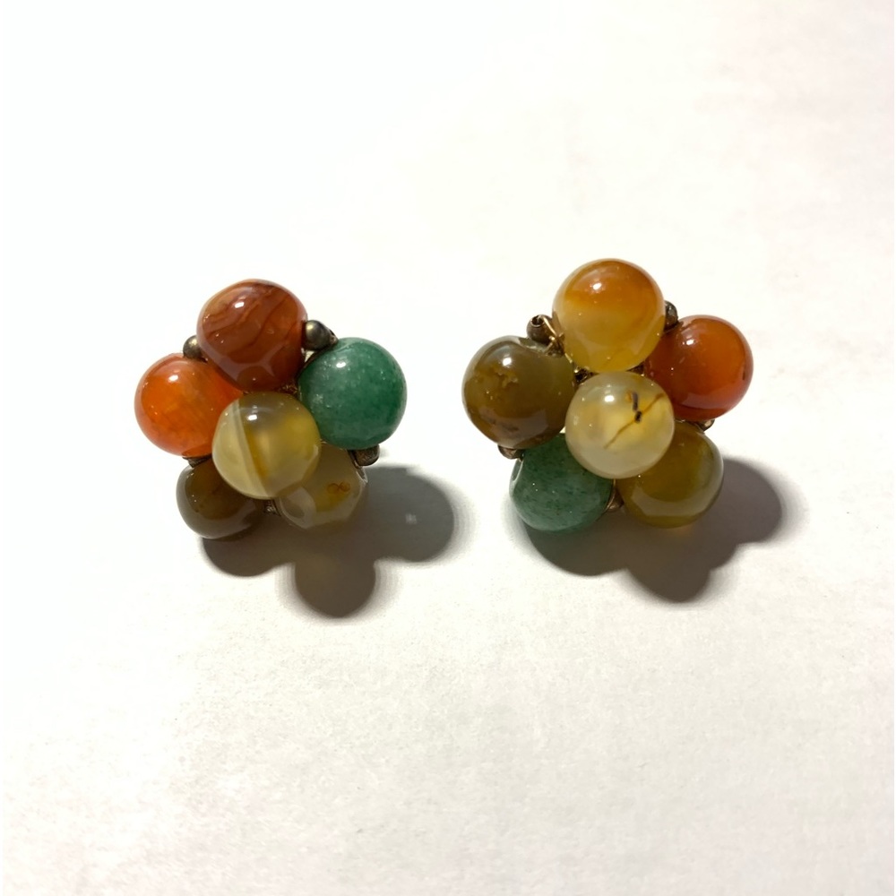 Vintage Gold Tone Post Earrings